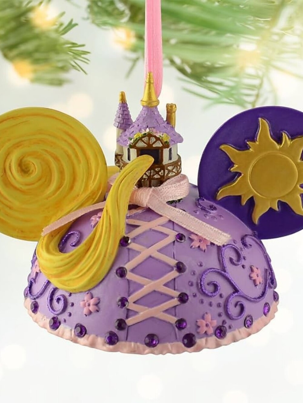 Disney Parks Rapunzel Ear Hat Ornament Limited Edition